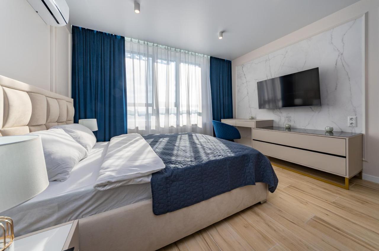 Flatrent Olympic Park, Метро Бориспільська Поруч! Kiev Esterno foto