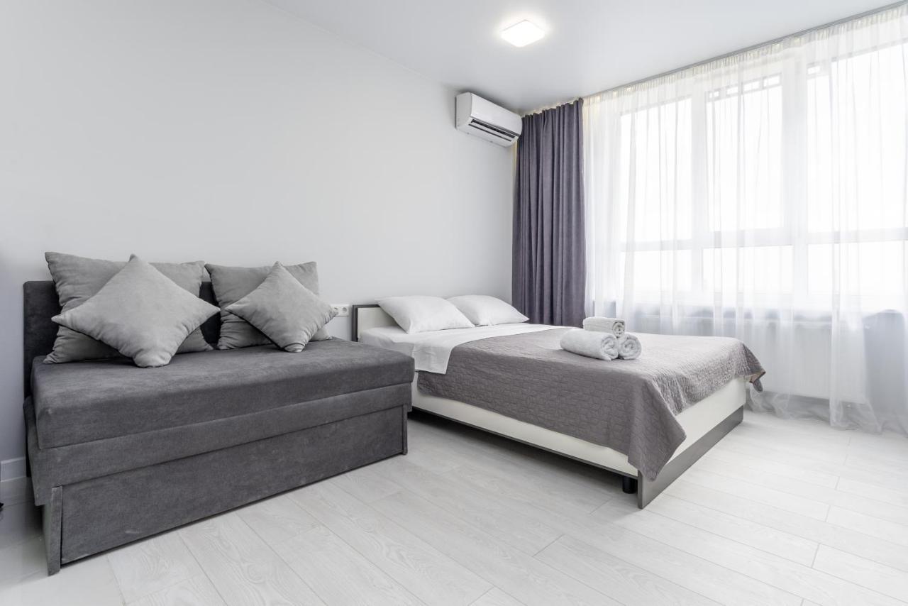 Flatrent Olympic Park, Метро Бориспільська Поруч! Kiev Esterno foto