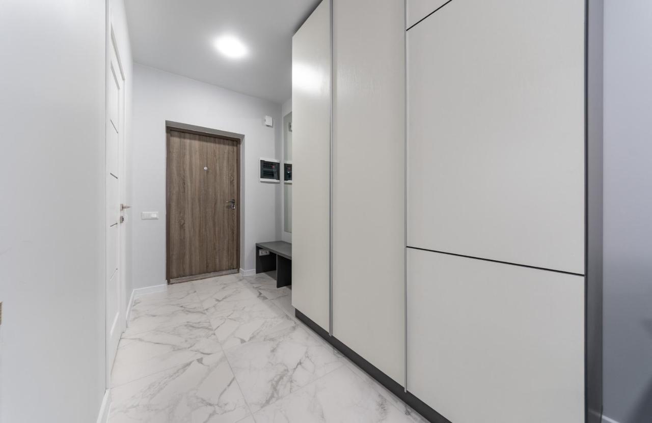 Flatrent Olympic Park, Метро Бориспільська Поруч! Kiev Esterno foto